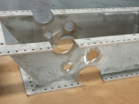 Laser jet cut components